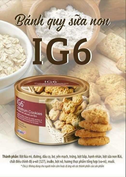 Bánh quy sữa non IG6