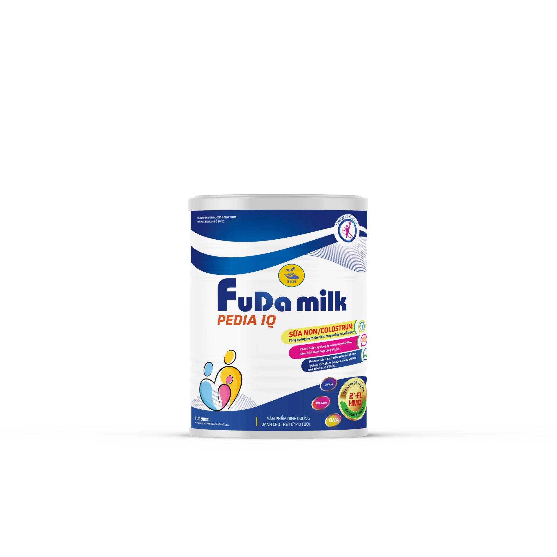 Fuda Milk Pedia IQ 400g( dành cho trẻ từ 1 - 10 tuổi )