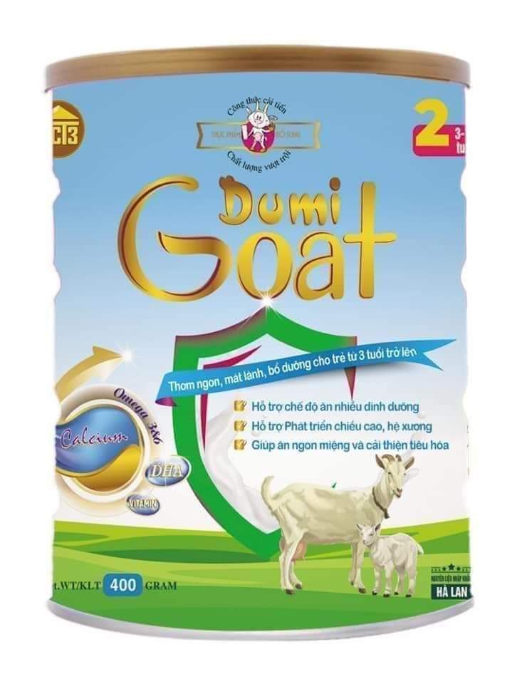 Sữa dê Dumi Goat 2 cho trẻ từ 3 đến 15 tuổi